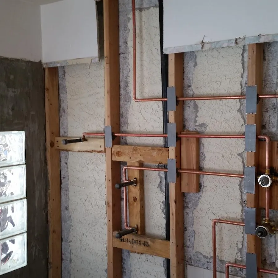 Copper pipe installation for Burst Pipe Repair in Imperial